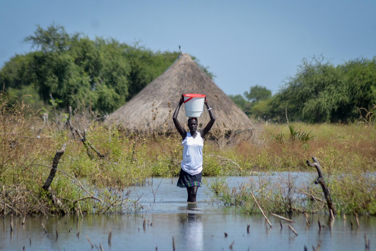 Au Soudan du Sud, 379 000 personnes déplacées à la suite des inondations