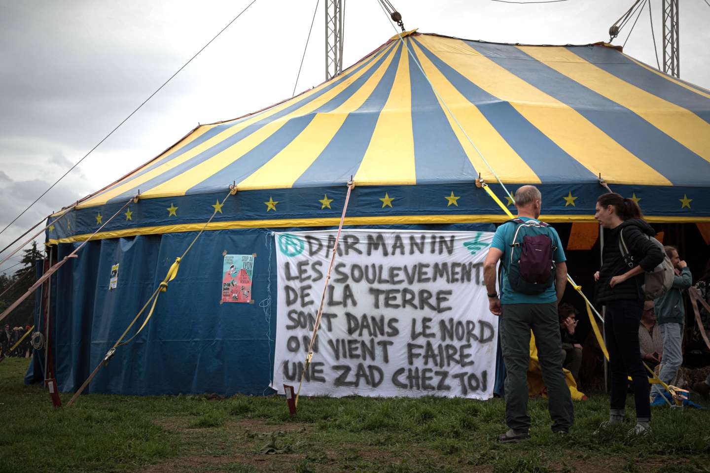 Dans l’Eure, un rassemblement bon enfant contre le projet de contournement autoroutier de Rouen