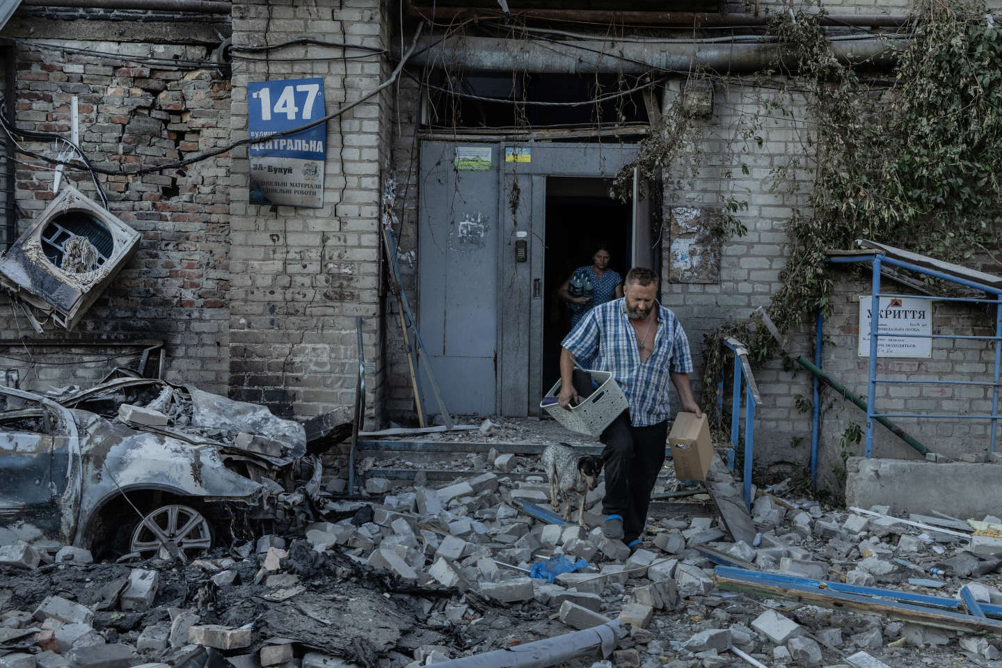 A Pokrovsk, en Ukraine, « l’ennemi a délibérément frappé la deuxième fois »