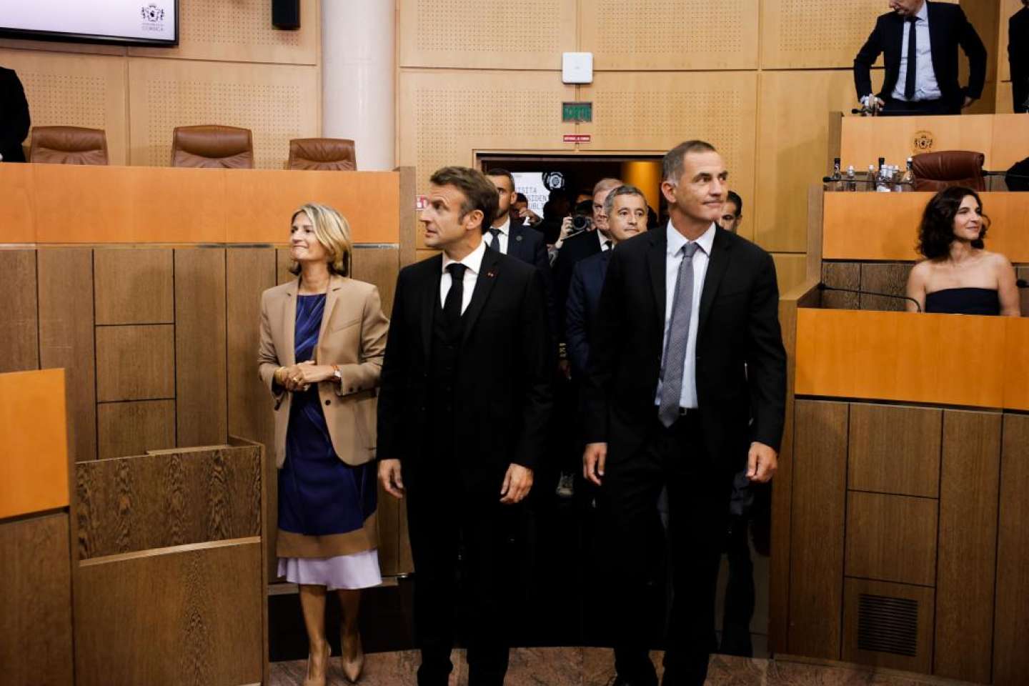 Emmanuel Macron propose « une autonomie dans la République » pour la Corse mais pas « contre l’Etat »
