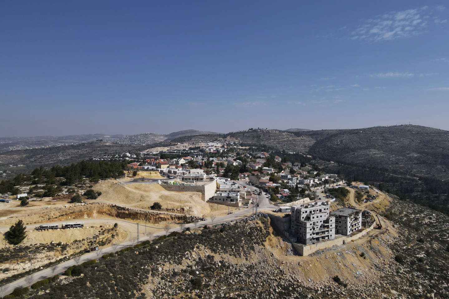 Cisjordanie occupée : six pays européens, dont la France, disent leur opposition à la « progression de la colonisation » par Israël