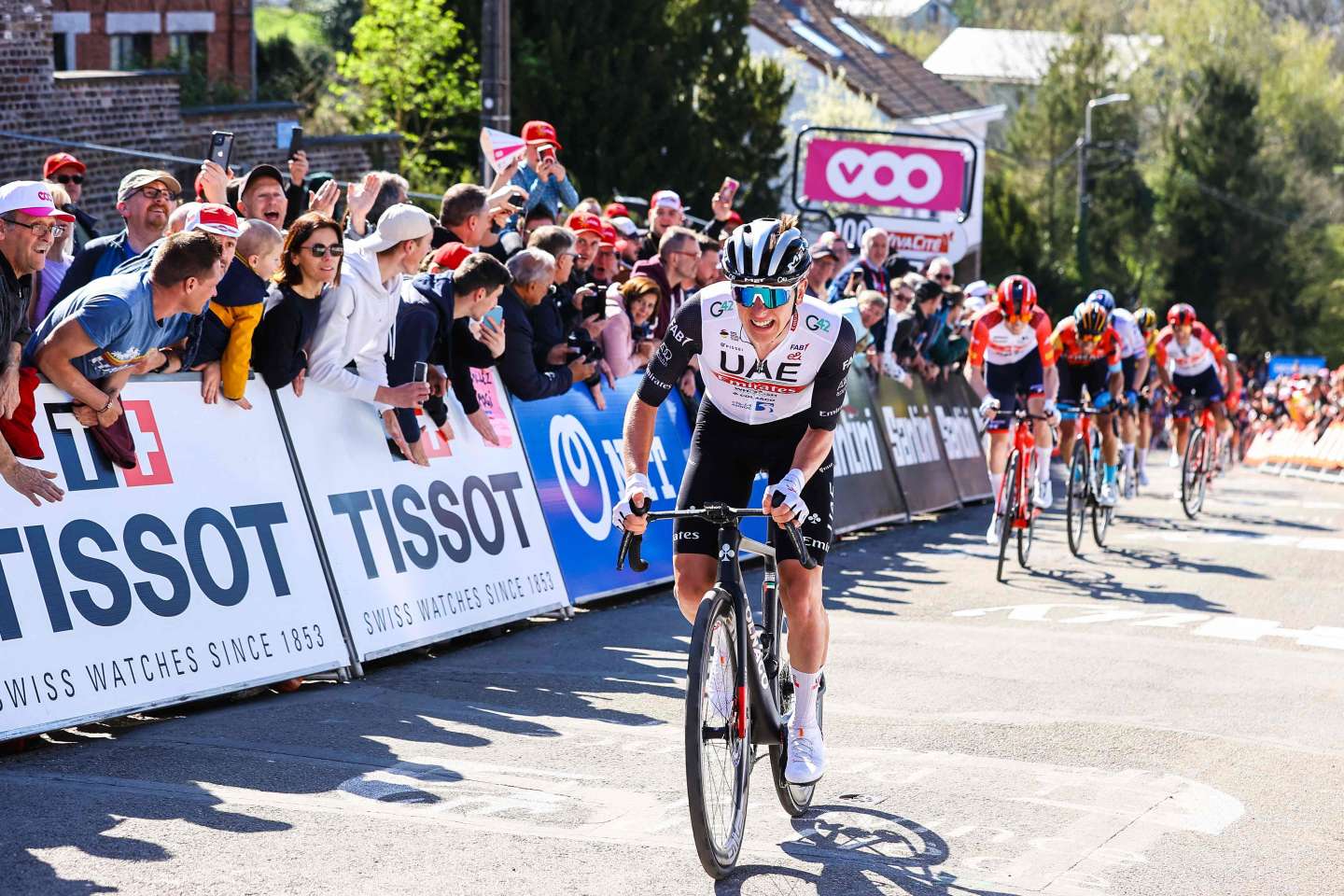 Tadej Pogacar, vainqueur de sa première Flèche wallonne, peut rêver à un triplé ardennais