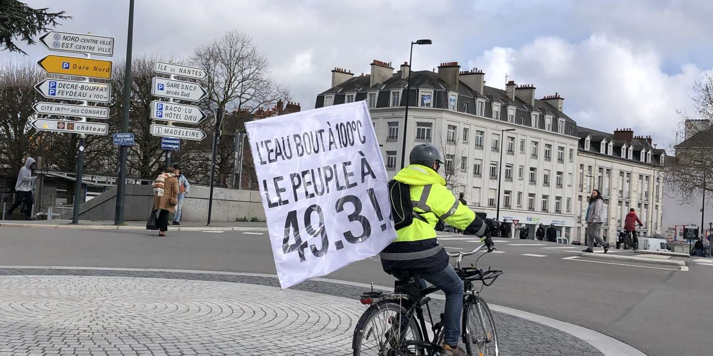 Réforme des retraites, en direct : à Nantes, « Macron prépare un boulevard pour le Rassemblement national »