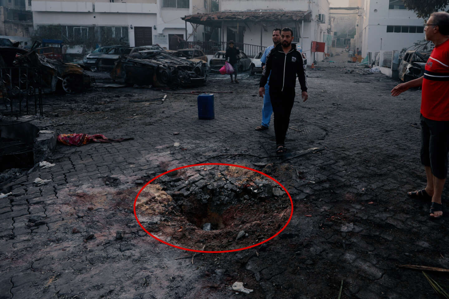 Explosion à l’hôpital Al-Ahli à Gaza : ce que montre l’analyse détaillée des images
