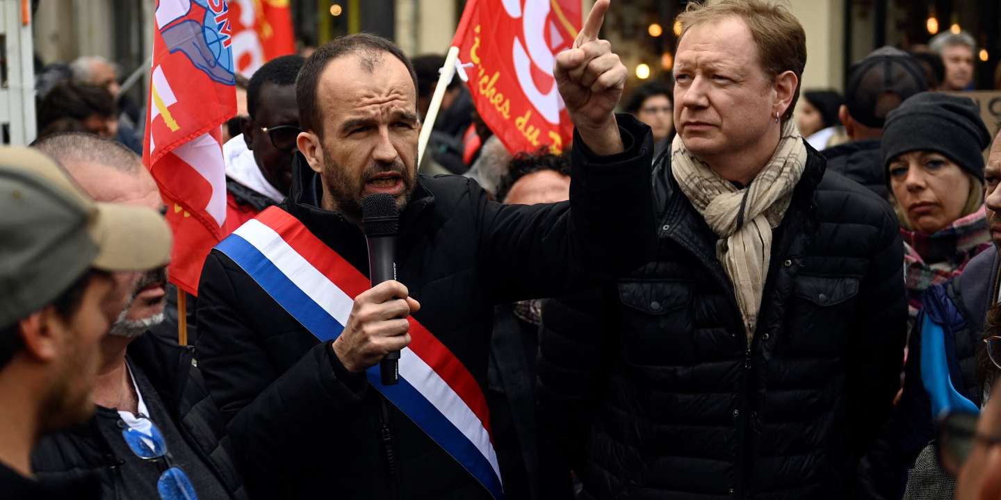 Retraites, en direct : Manuel Bompard (LFI) appelle la droite à voter la censure contre « le passage en force permanent »