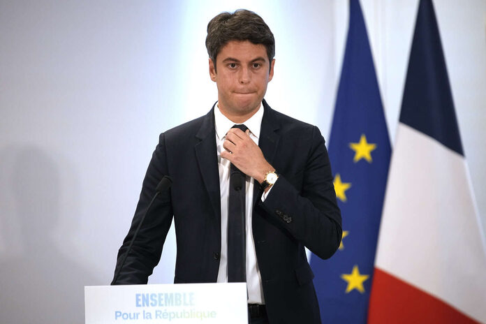 Gabriel Attal présente le camp présidentiel comme une « digue » contre le RN et le Nouveau Front populaire