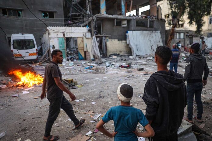 A Gaza, des frappes israéliennes incessantes et des « raids ciblés » dans l’est de Rafah