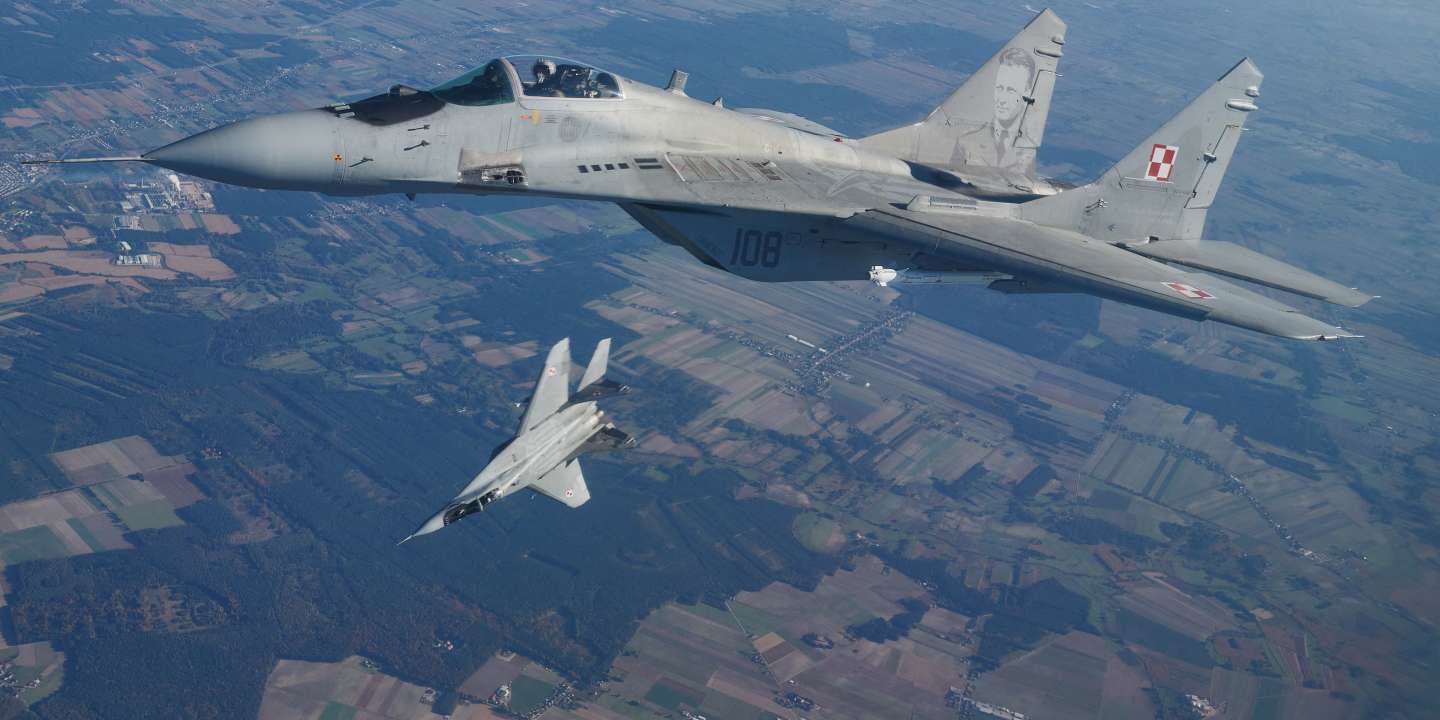 Guerre en Ukraine, en direct : la Pologne annonce l’envoi de quatre avions de chasse Mig-29 à Kiev, les Etats-Unis confirment leur refus d’en livrer