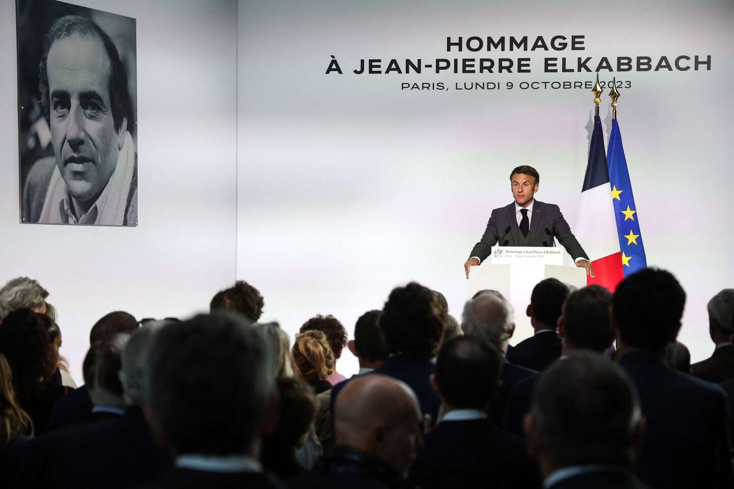 Emmanuel Macron rend hommage à Jean-Pierre Elkabbach, un journaliste qui voulait « être une référence quand on lui reprochait ses révérences »