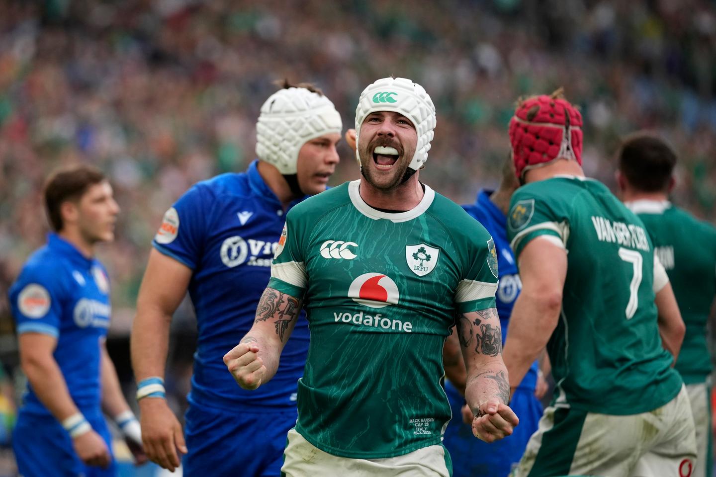 L’Irlande s’impose sans éclat en Italie dans le Tournoi des six nations et met l’équipe de France sous pression