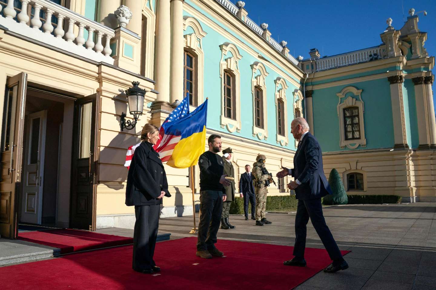 En visite à Kiev, Joe Biden assure que « la guerre de conquête » de Moscou est « en train d’échouer »