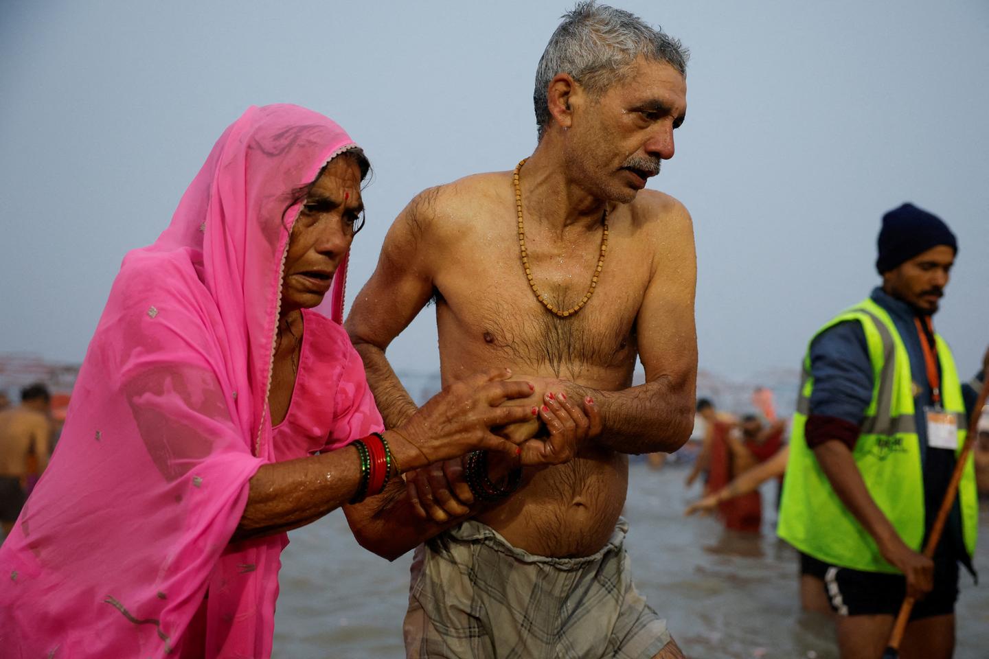 En Inde, lancement du pèlerinage hindou géant de Kumbh Mela