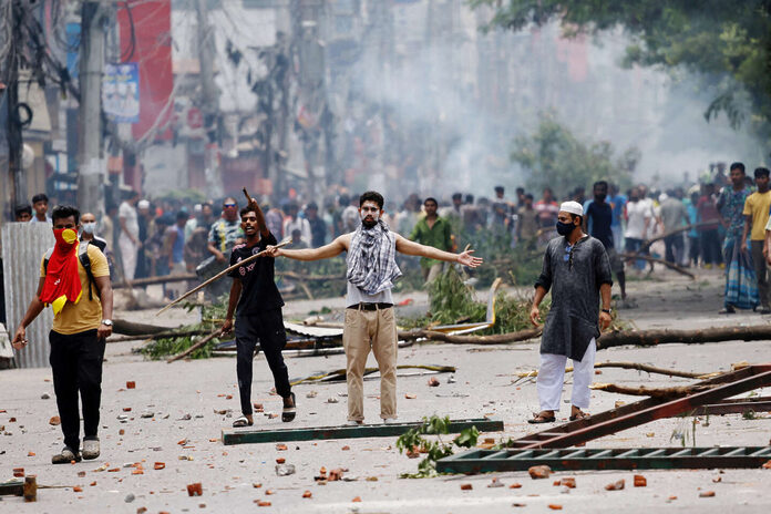 Au Bangladesh, la révolte contre l’absolutisme