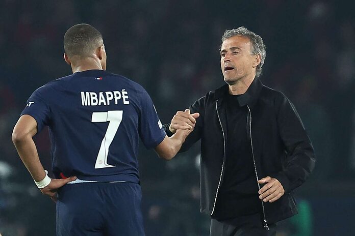 Luis Enrique rend hommage à Kylian Mbappé, une « légende » du Paris Saint-Germain