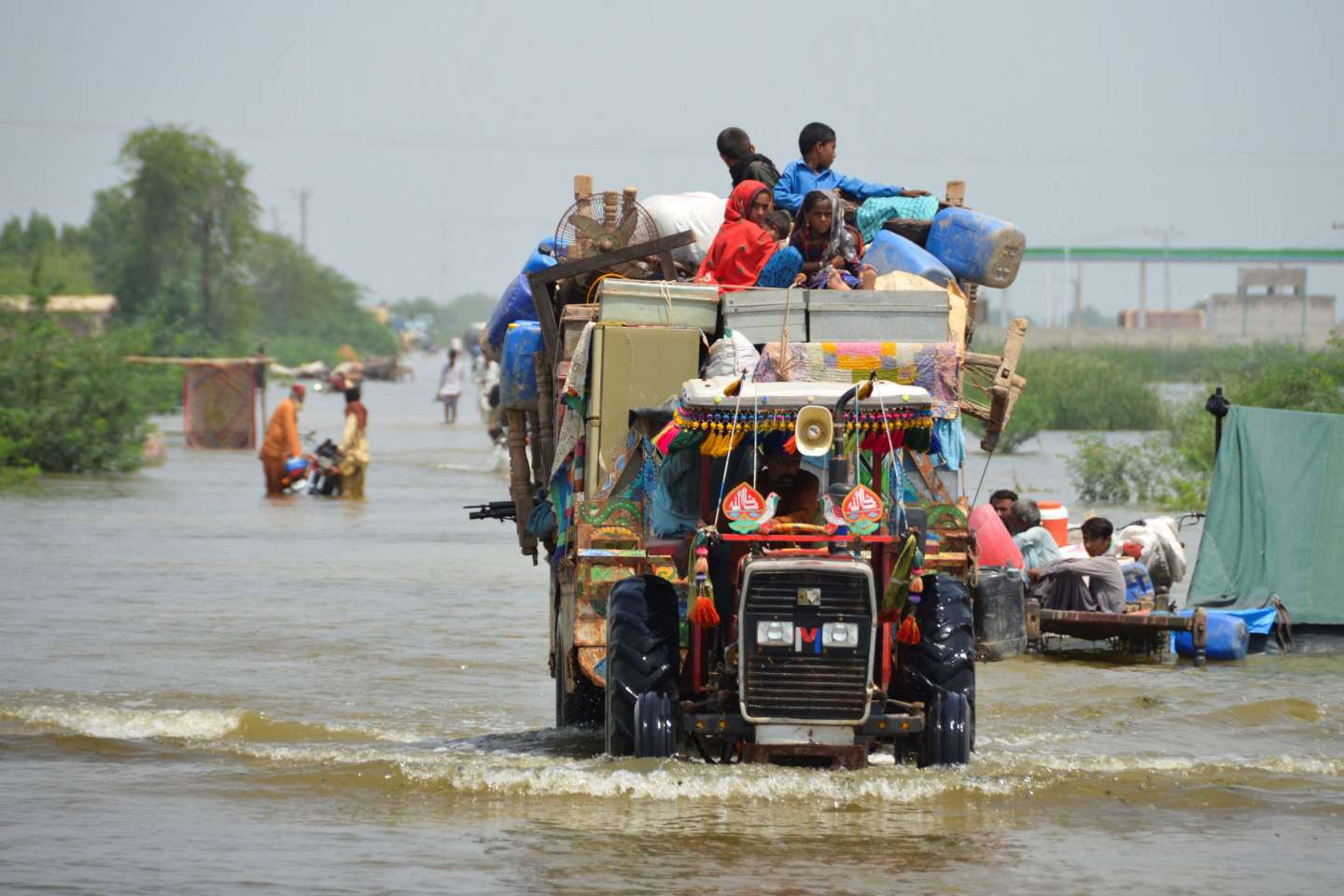 Plus de 71 millions de déplacés internes dans le monde en 2022