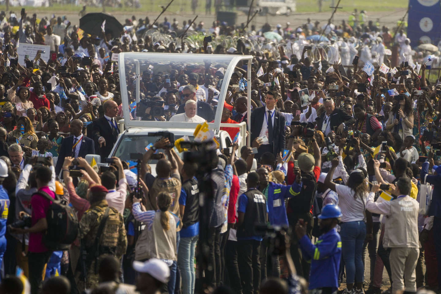 Le pape François aux victimes de l’est de la RDC : « Votre souffrance est ma souffrance »