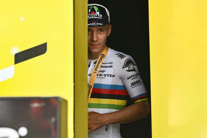 Tour de France 2024 : le premier coup d’éclat de Remco Evenepoel, le rouleur aux joues creuses