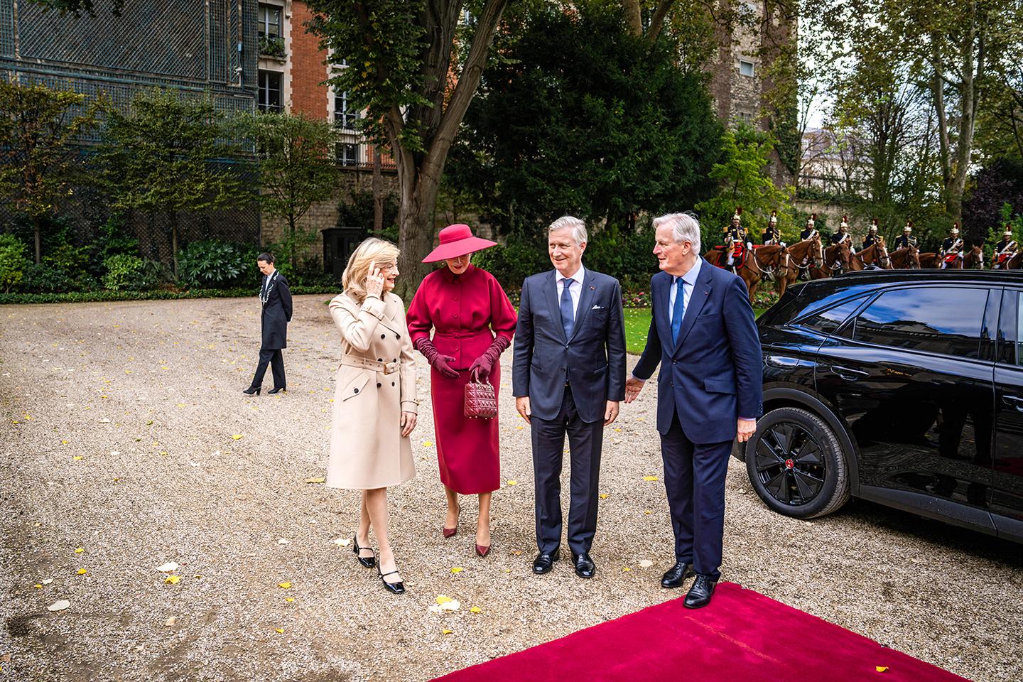 Le roi des Belges à Matignon, c’est peut-être un détail pour vous…