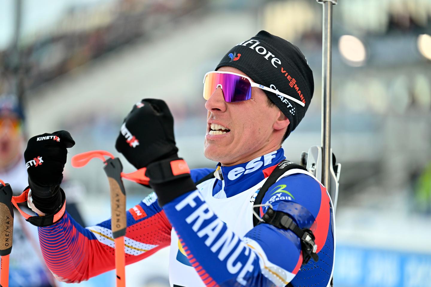 Biathlon : Quentin Fillon-Maillet vainqueur à Oberhof, la France réalise le triplé