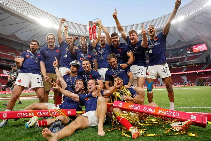 Rugby à VII : l’équipe de France emmenée par Antoine Dupont remporte l’or en finale à Madrid