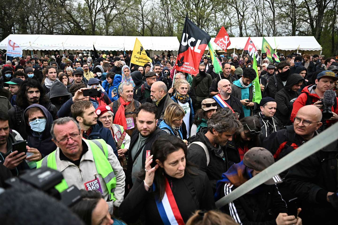 Autoroute Toulouse-Castres : une manifestation dans le Tarn contre ce projet très contesté