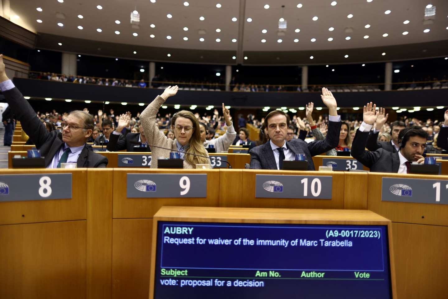 « Qatargate » : levée d’immunité de deux eurodéputés