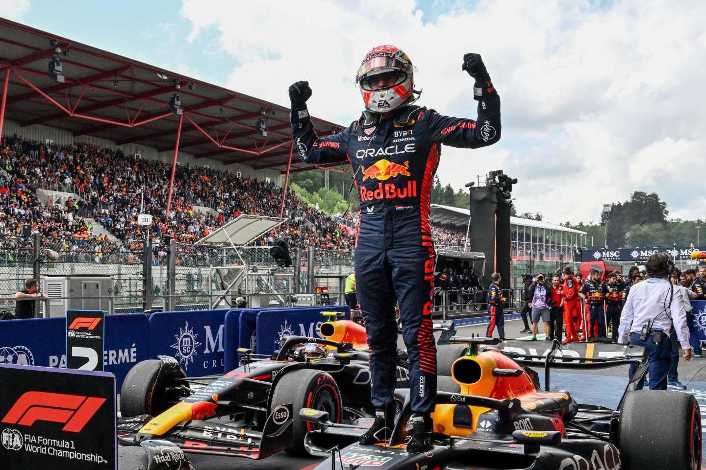 Formule 1 : Max Verstappen remporte le Grand Prix de Belgique, sa dixième victoire en douze courses