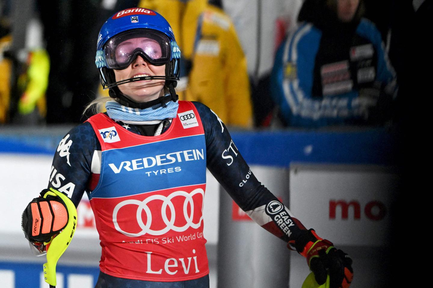 Ski alpin : la star américaine Mikaela Shiffrin remporte le premier slalom de la saison, à Levi