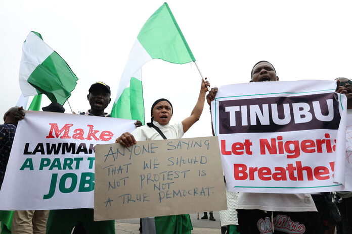 Au Nigeria, les manifestations contre la vie chère se déroulent sous haute sécurité