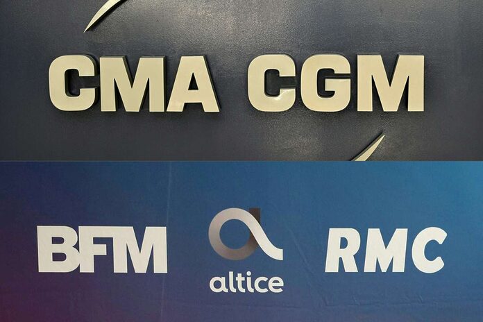 Aval de l’Arcom et de l’Autorité de la concurrence à l’armateur CMA CGM pour le rachat de BFM-TV et RMC