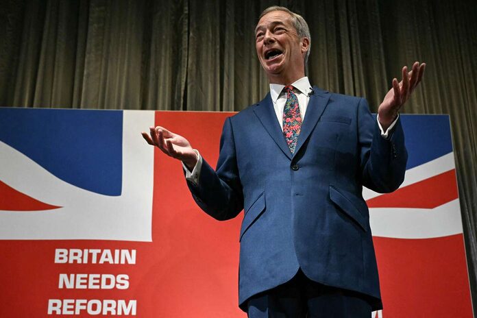 Au Royaume-Uni, Nigel Farage espère récupérer le vote des conservateurs déçus