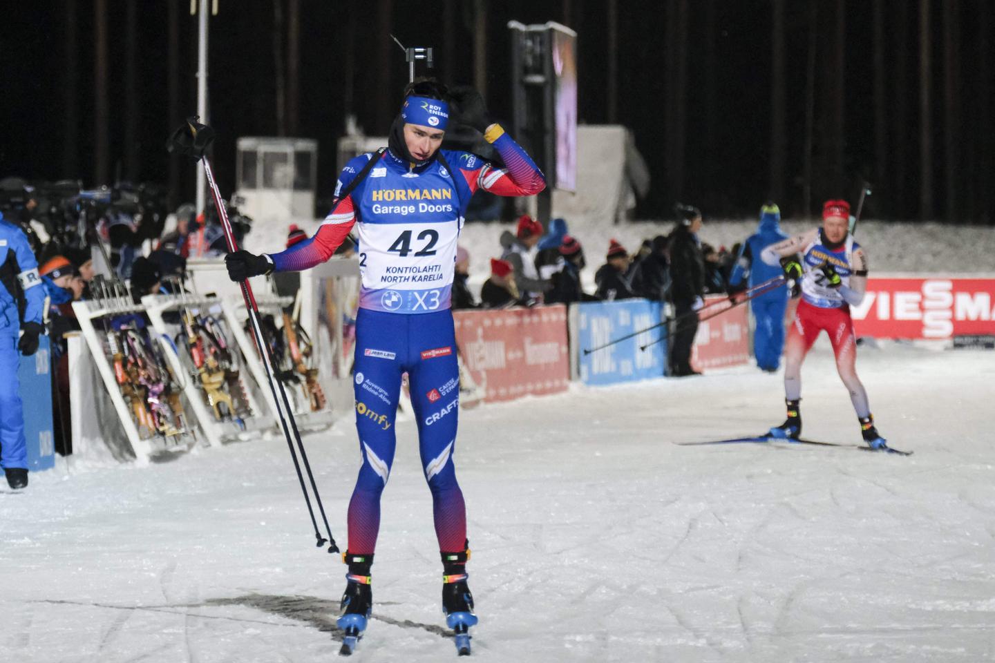 Le biathlète Eric Perrot s’offre la mass start de Kontiolahti