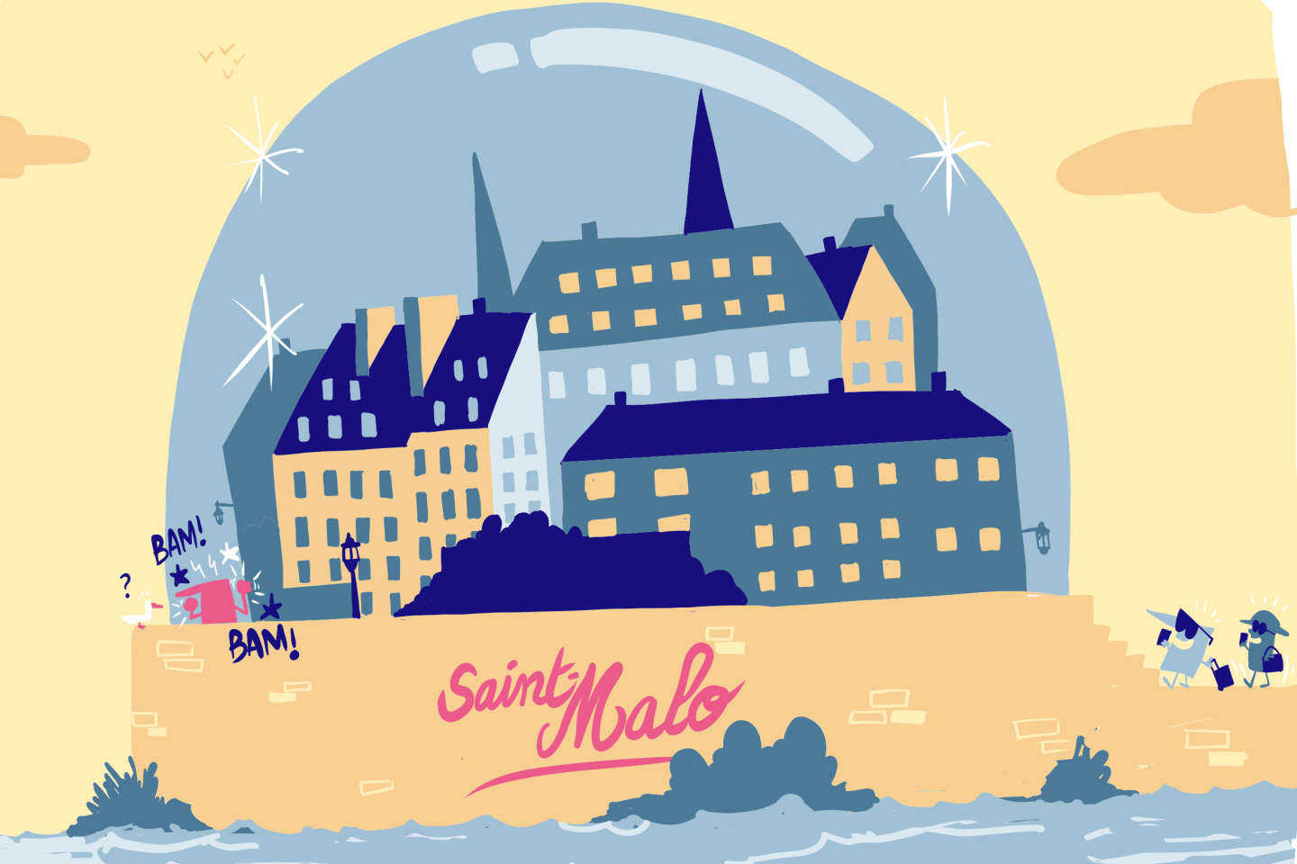 Saint-Malo s’enfonce dans une crise du logement en dépit de quotas sur les locations Airbnb