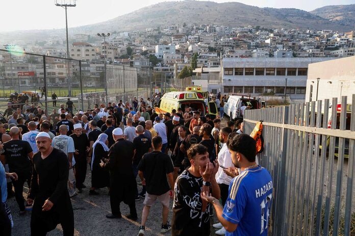 Israël : 10 morts après des tirs de roquette sur le Golan annexé, l’Etat hébreu accuse le Hezbollah