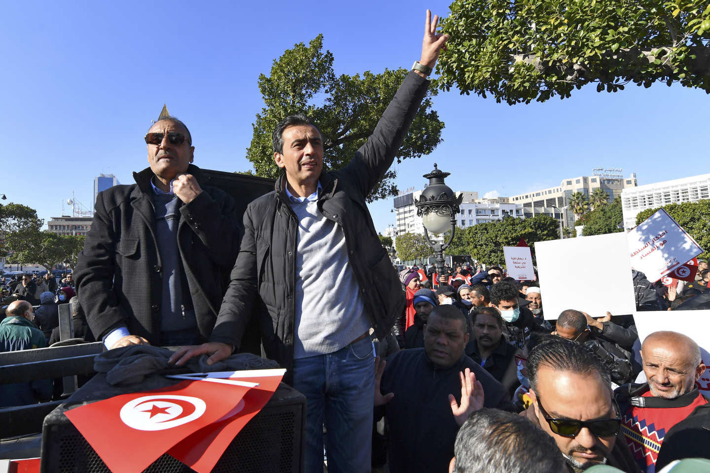 Tunisie : l’opposant Jawhar Ben Mbarek arrêté