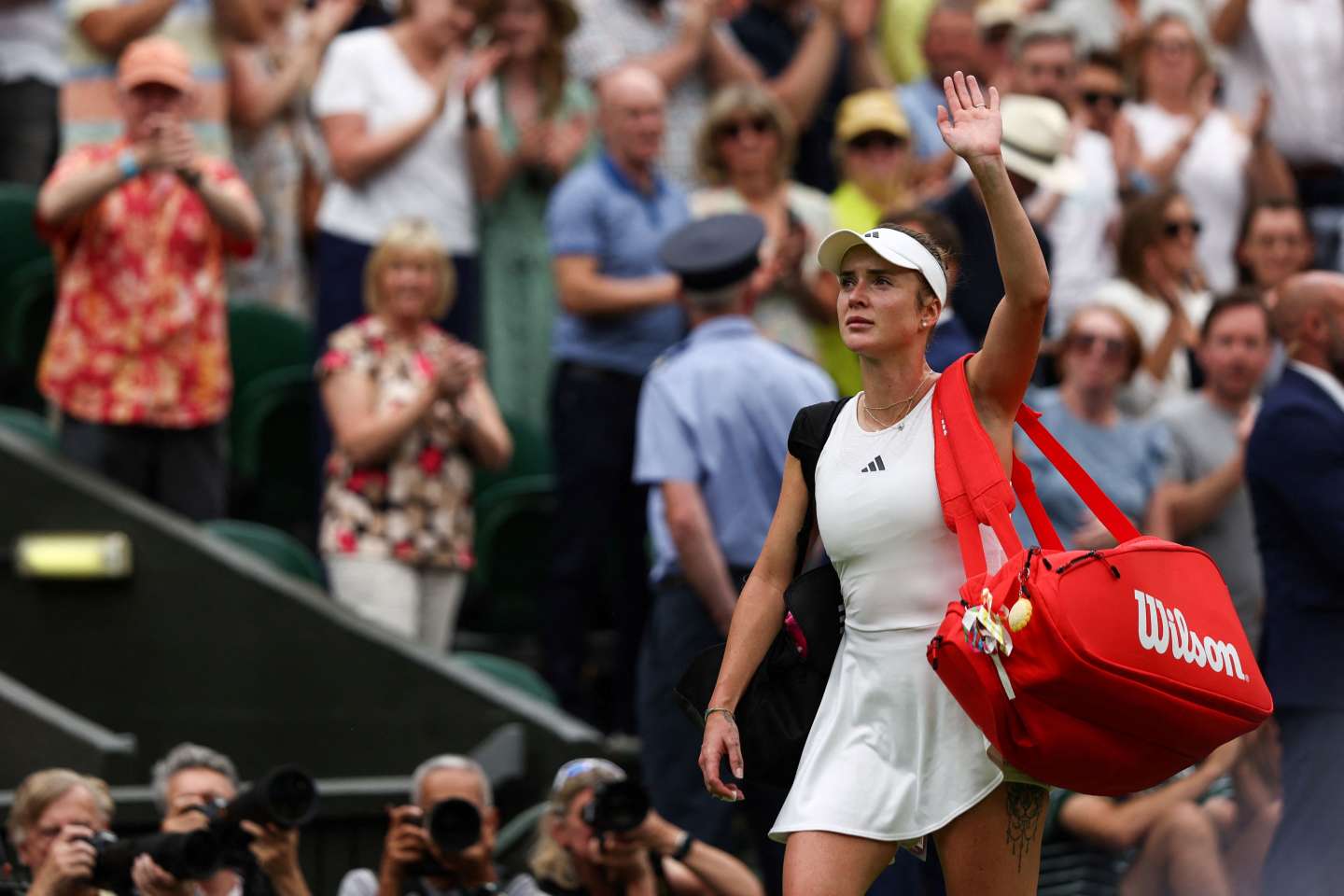 L’Ukrainienne Elina Svitolina quitte Wimbledon avec les honneurs