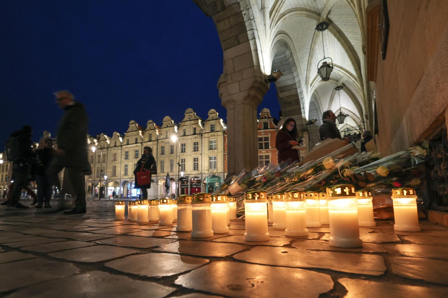 A Arras, un an après l’attentat du 13 octobre 2023, le traumatisme vivace de toute une communauté éducative