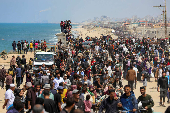 Guerre Israël-Hamas, jour 191 : des milliers de Gazaouis tentent de se rendre dans le nord de l’enclave sur la base d’une fausse rumeur