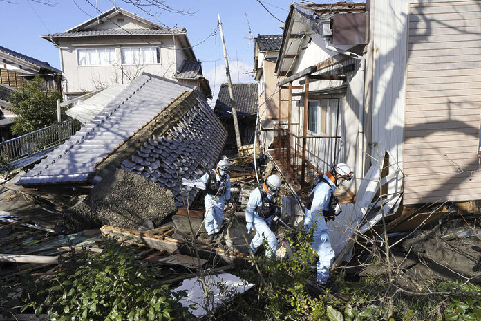 Au Japon, 78 morts et des dizaines de disparus après le séisme du Nouvel An