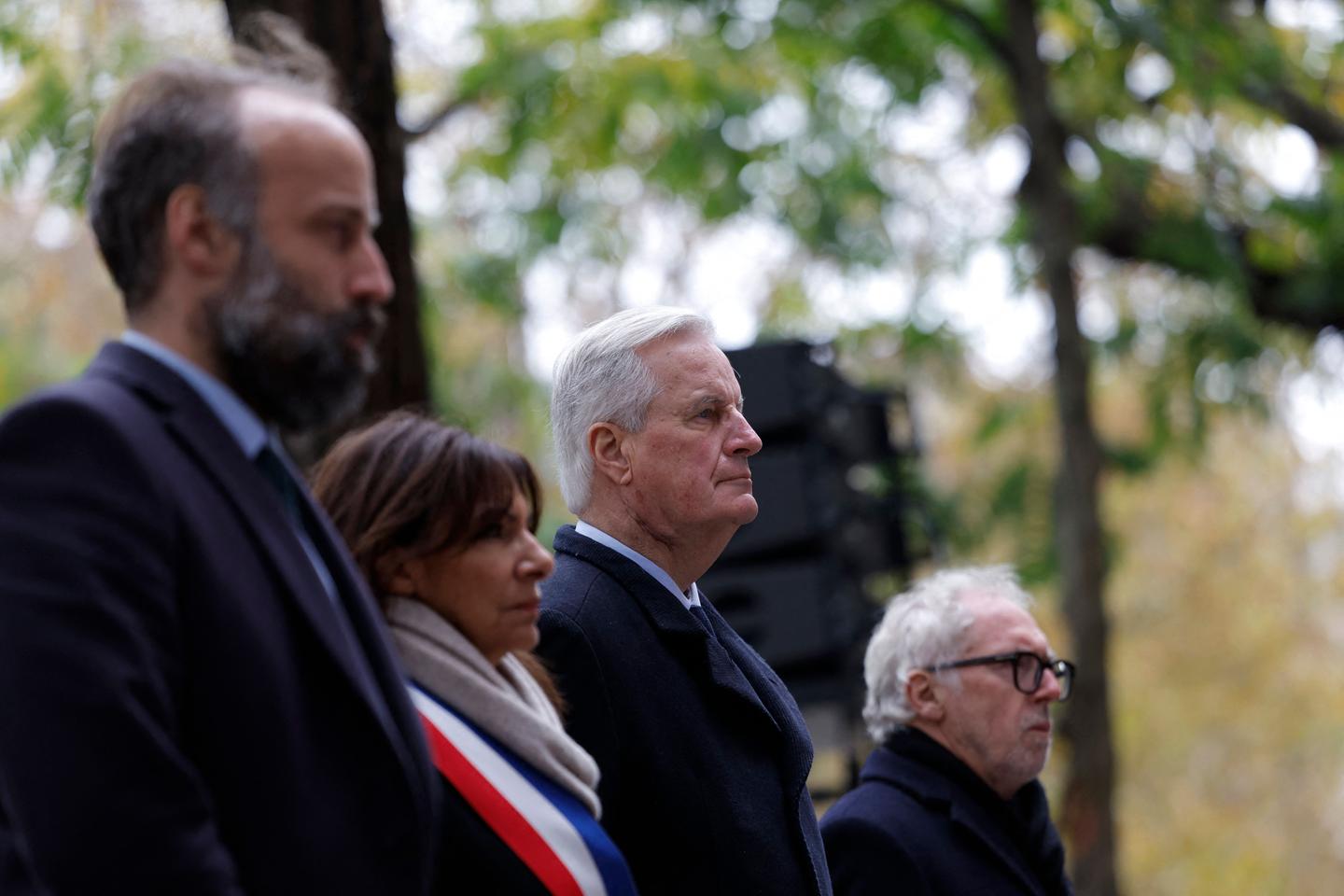 Paris rend hommage aux victimes du 13-Novembre, en présence de Michel Barnier