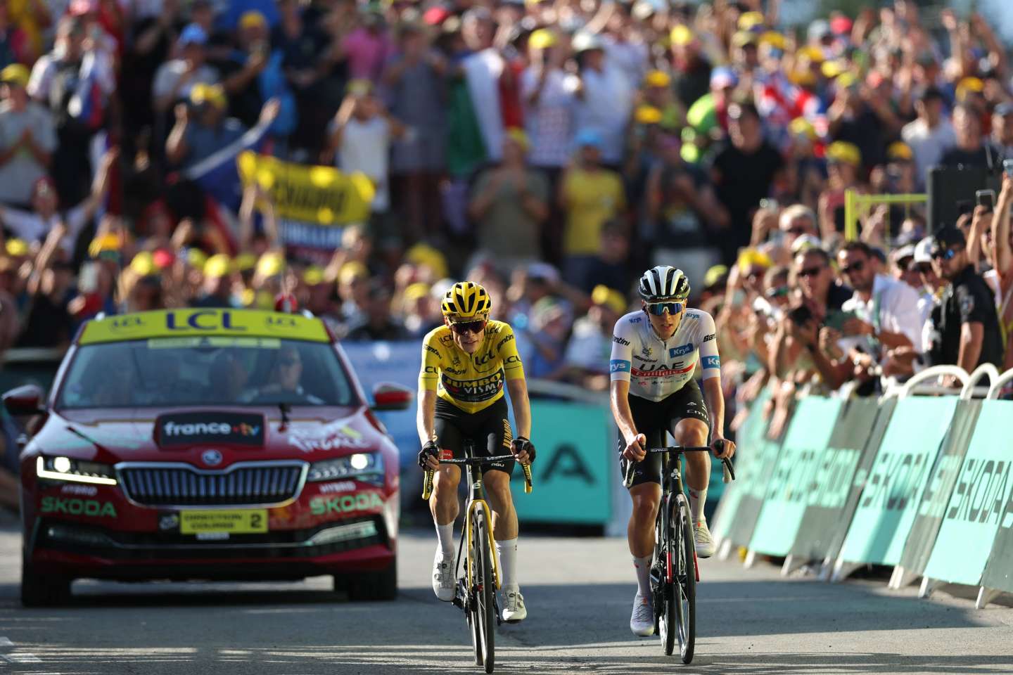 Tour de France 2023 : Jonas Vingegaard et Tadej Pogacar se marquent, Wout Poels se démarque