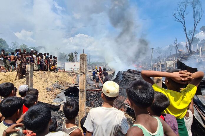Environ 45 000 Rohingya ont fui les combats en Birmanie, selon l’ONU