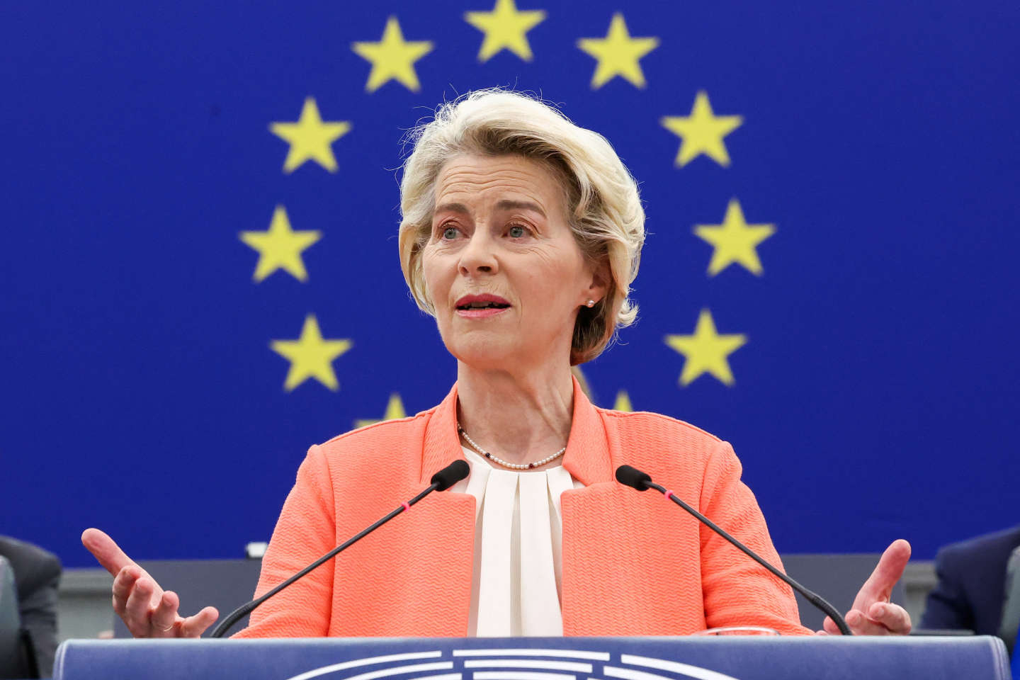 Ursula von der Leyen défend son bilan à moins d’un an des élections européennes, dans son discours sur l’état de l’Union