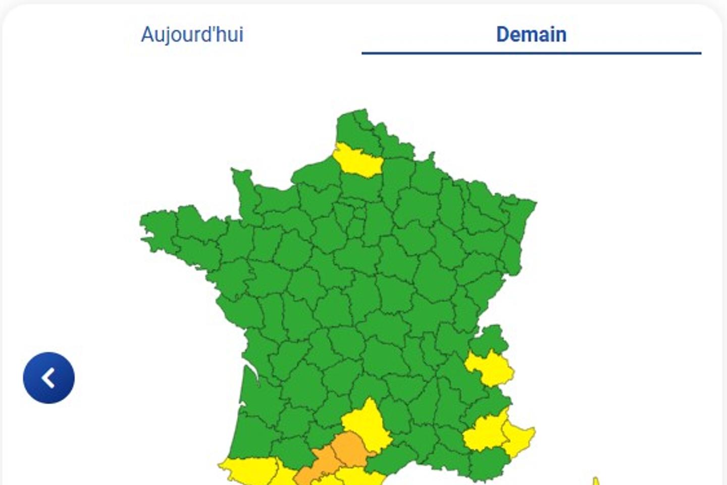 Vent : la Haute-Garonne et le Tarn en vigilance orange à partir de jeudi soir